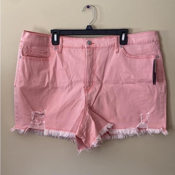 Scoop Colorful Denim Short - Picture 1 of 3
